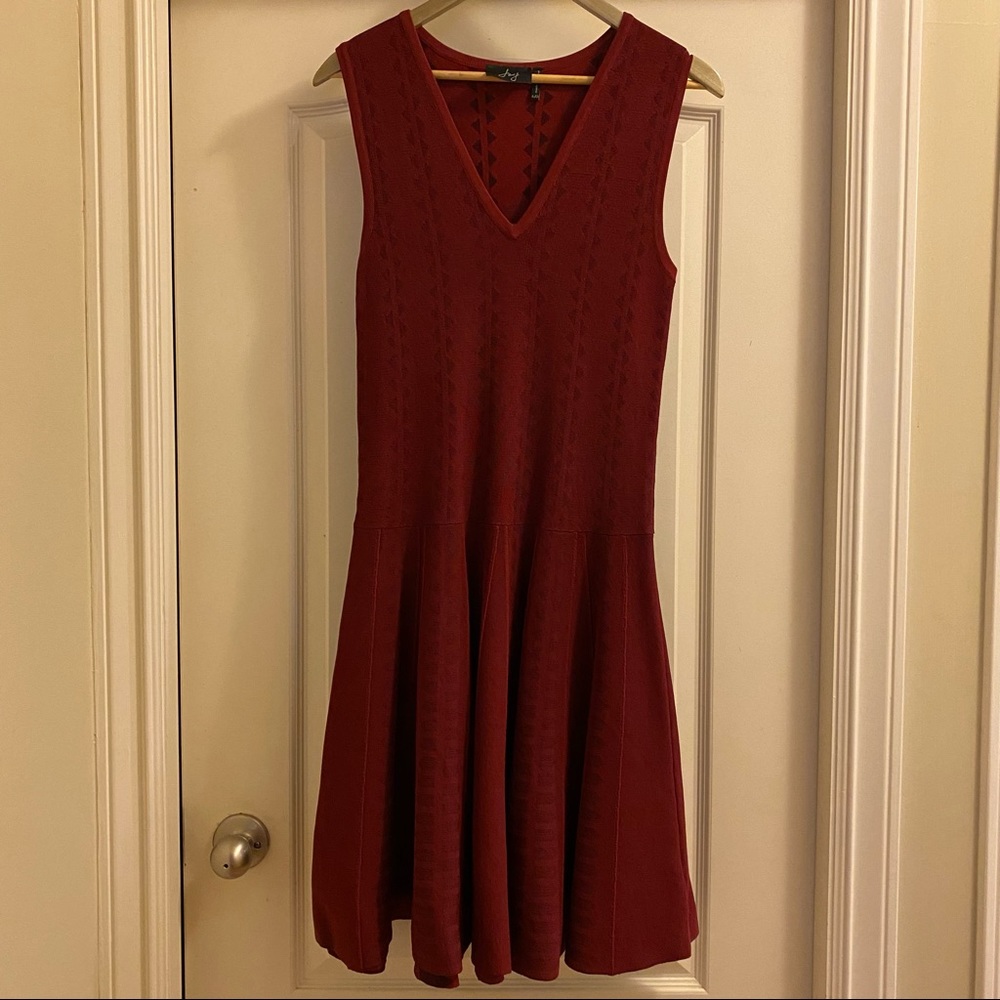 V-neck dress